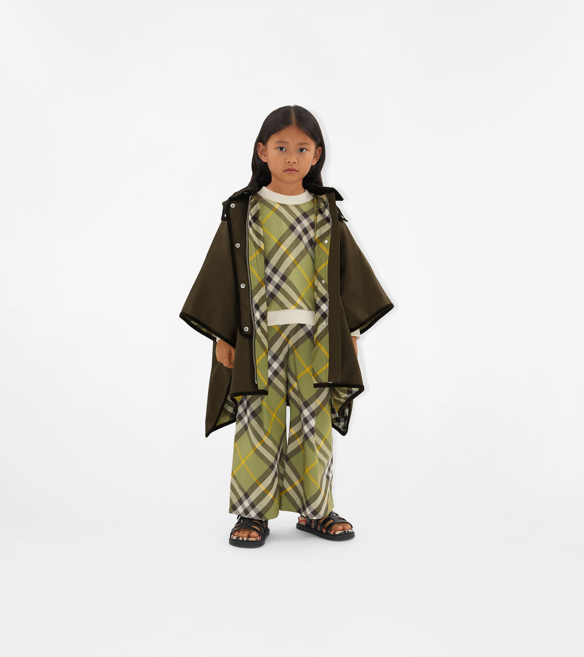 KID GIRL CASL TRSRS Artichaut (carreaux IP)