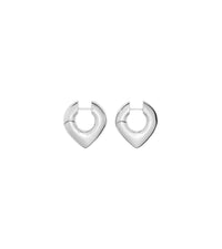 W EARRINGS ARGENT