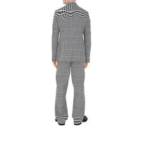 M TAILORED TROUSERS PTTN IP MONOCHROME