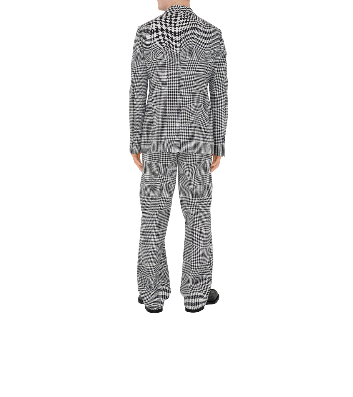 M TAILORED TROUSERS PTTN IP MONOCHROME