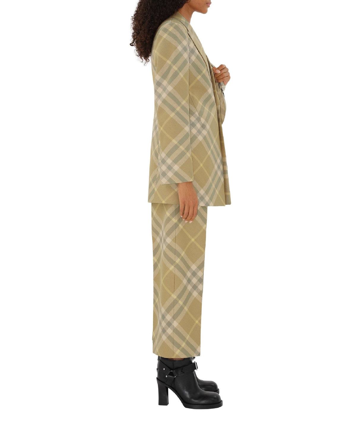 W JACKETS TAIL FLAX IP CHECK