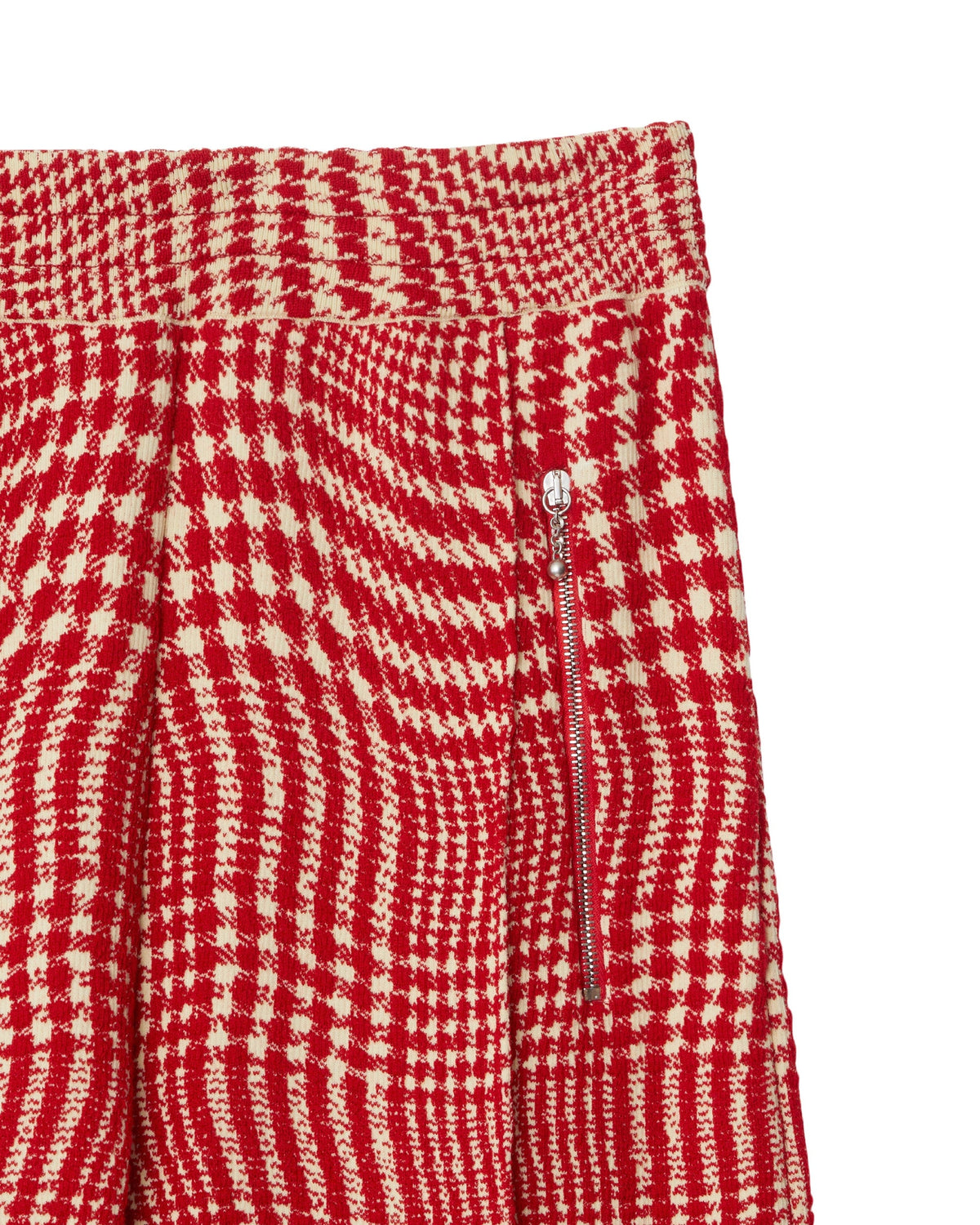 W KNIT TROUSERS MOTIFS PILLAR IP