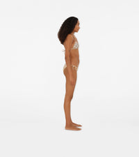 W SWIMW TWO PIECE FLAX IP CHECK