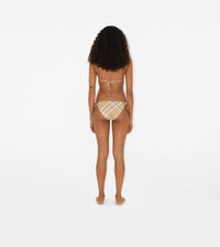 W SWIMW TWO PIECE FLAX IP CHECK