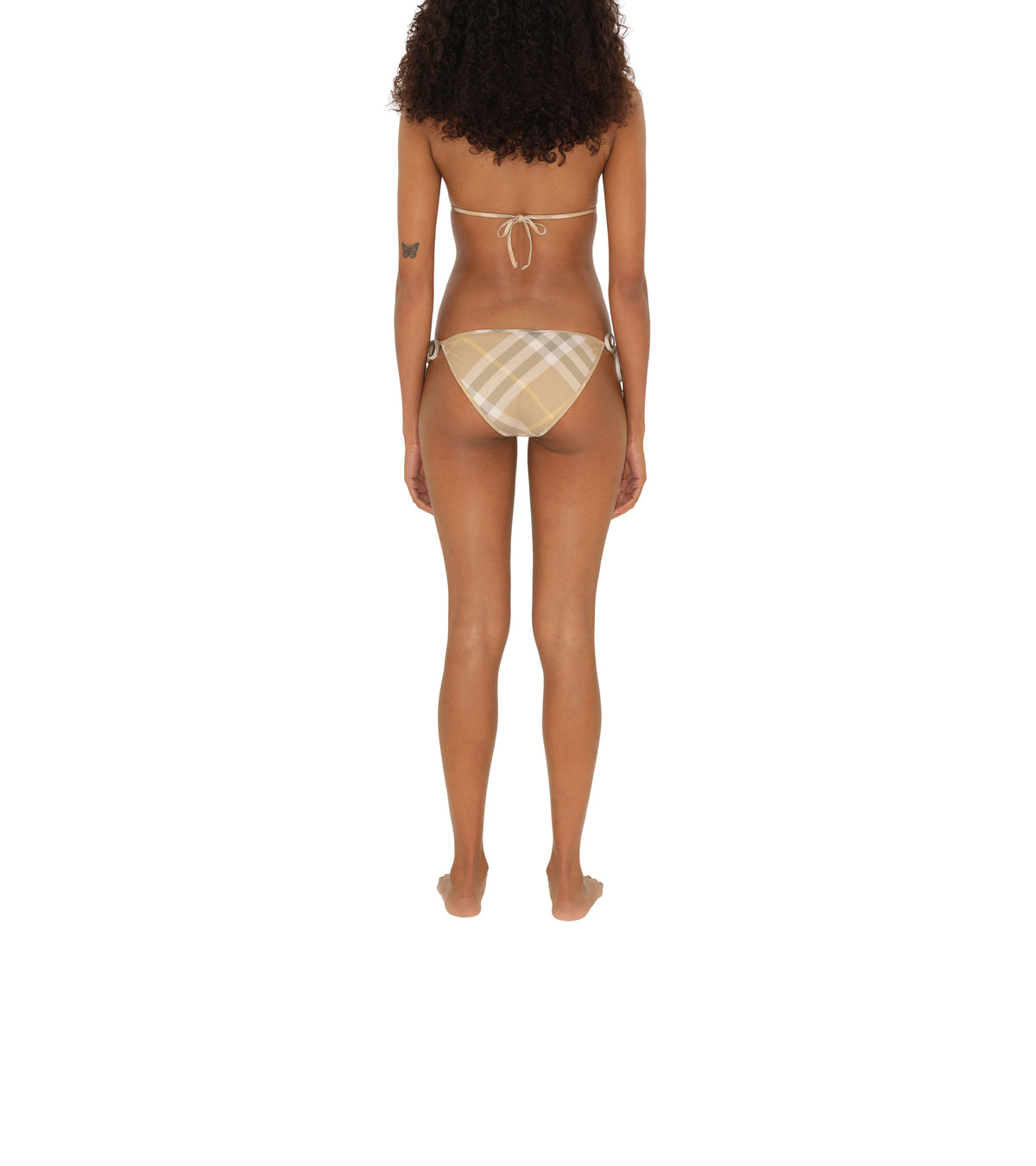 W SWIMW TWO PIECE FLAX IP CHECK