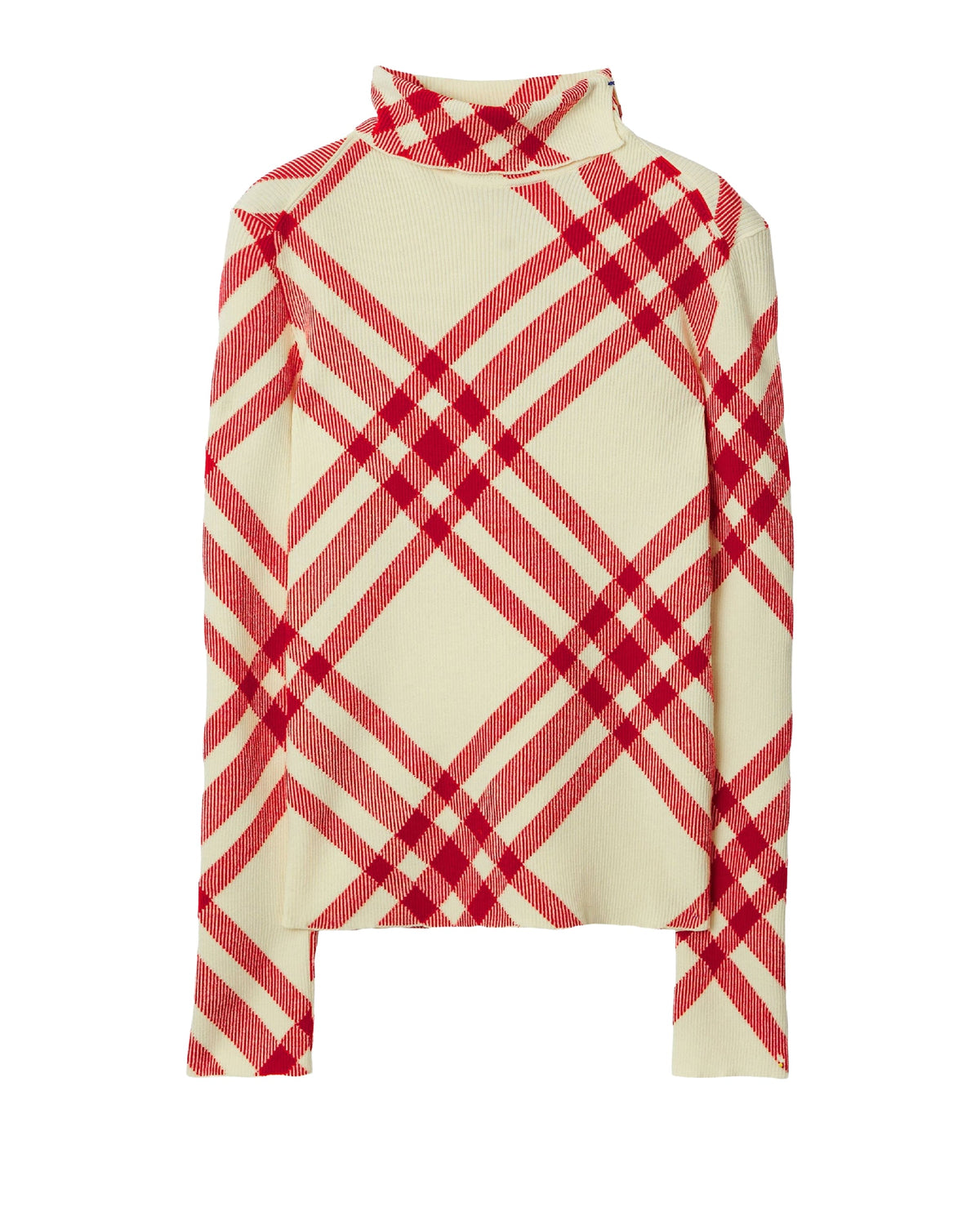 W KNIT T NECK PILLAR IP CHECK