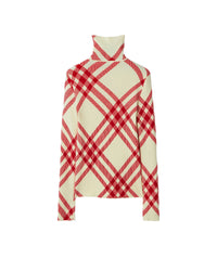 W KNIT T NECK PILLAR IP CHECK