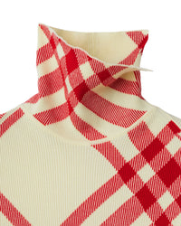 W KNIT T NECK PILLAR IP CHECK