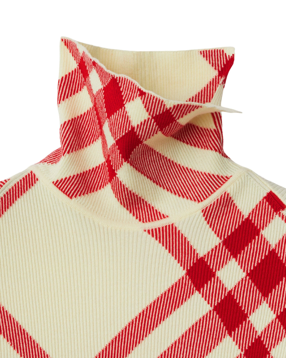 W KNIT T NECK PILLAR IP CHECK