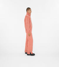 M KNIT JACKET MOTIFS PILLAR IP