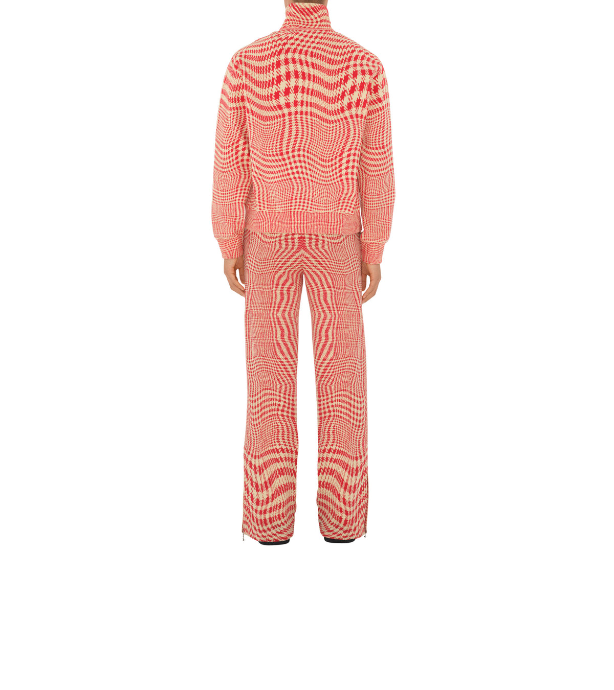 M KNIT JACKET MOTIFS PILLAR IP