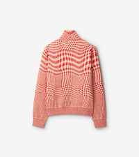 M KNIT JACKET MOTIFS PILLAR IP