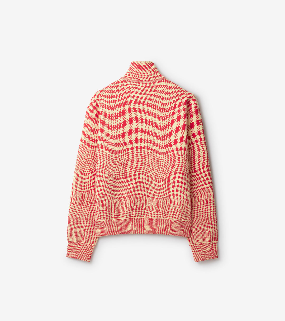 M KNIT JACKET MOTIFS PILLAR IP