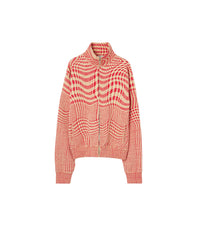 M KNIT JACKET MOTIFS PILLAR IP