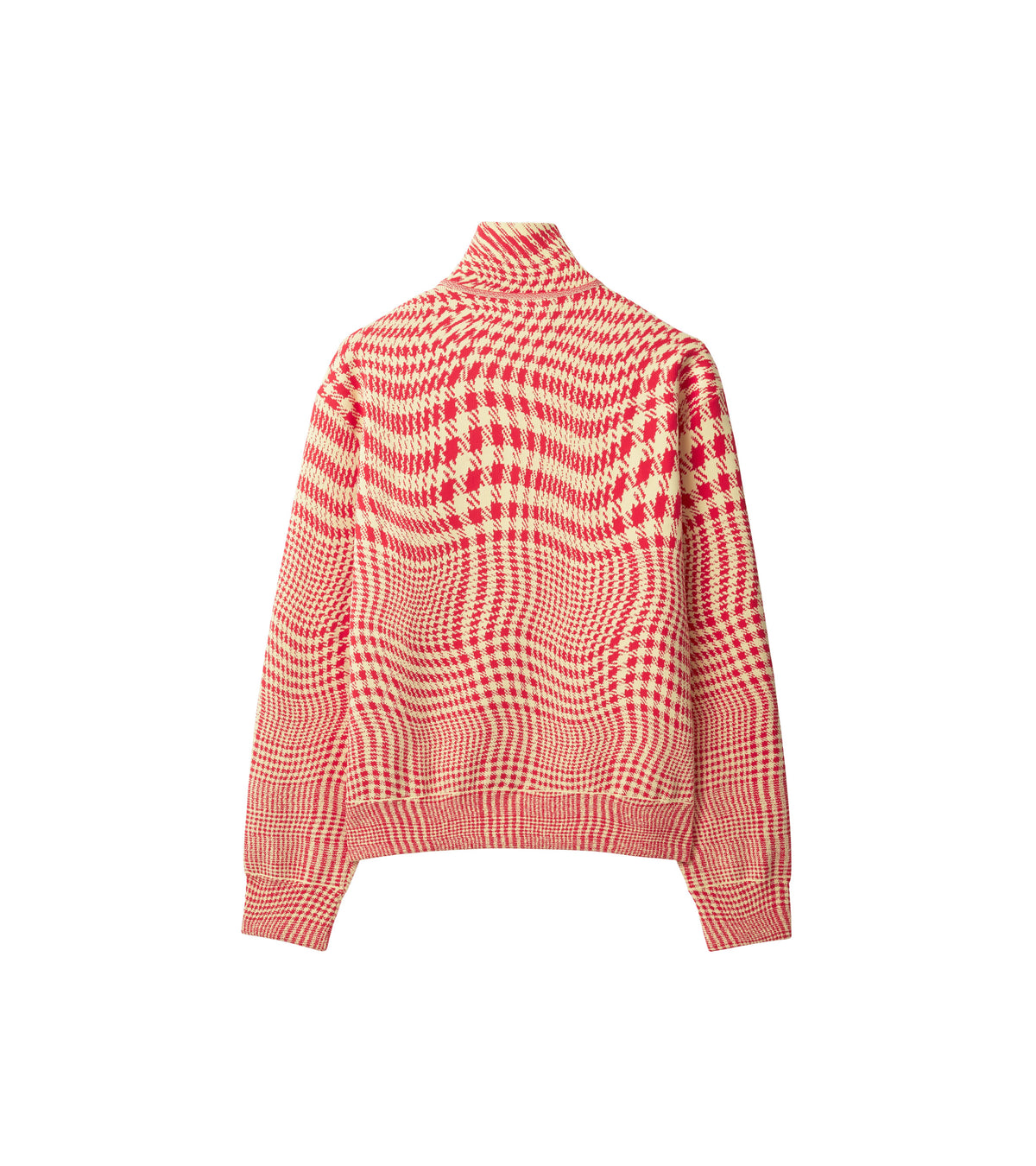 M KNIT JACKET MOTIFS PILLAR IP