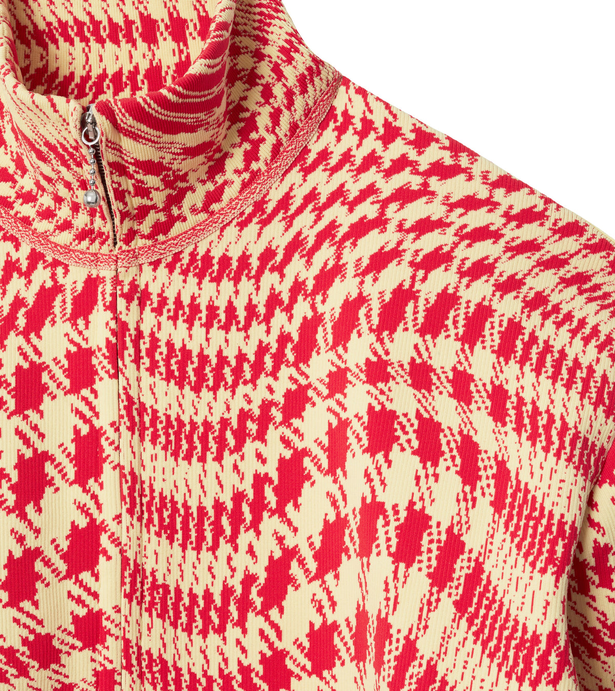 M KNIT JACKET MOTIFS PILLAR IP