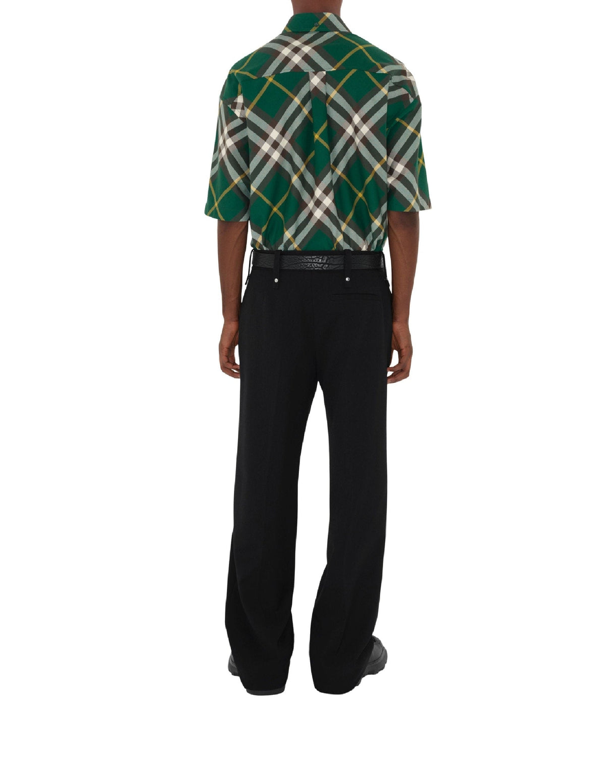 M CASUAL SHIRT SS CHK IP LIERRE