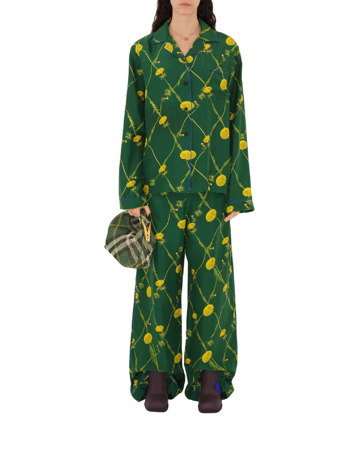 W CASUAL TROUSERS IVY