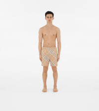 M SWIM SHORTS FLAX IP CHECK