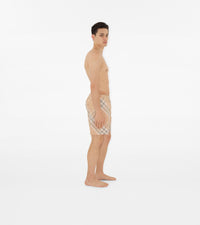 M SWIM SHORTS FLAX IP CHECK
