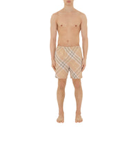 M SWIM SHORTS FLAX IP CHECK