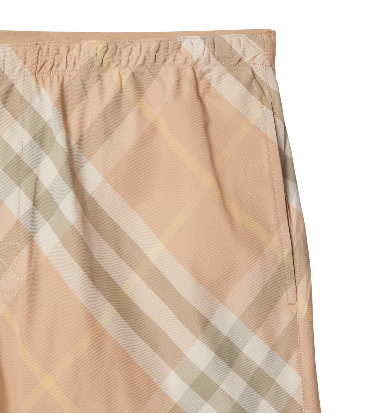 M SWIM SHORTS FLAX IP CHECK