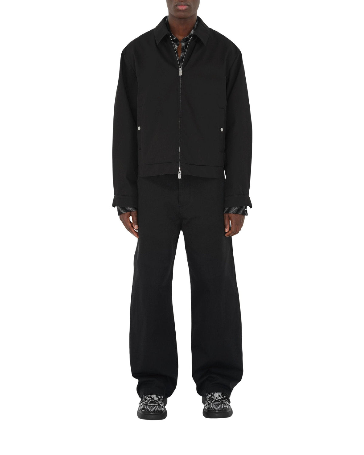 M CASUAL TROUSERS NOIR