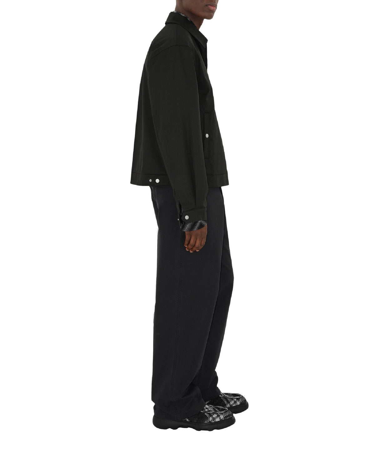 M CASUAL TROUSERS NOIR