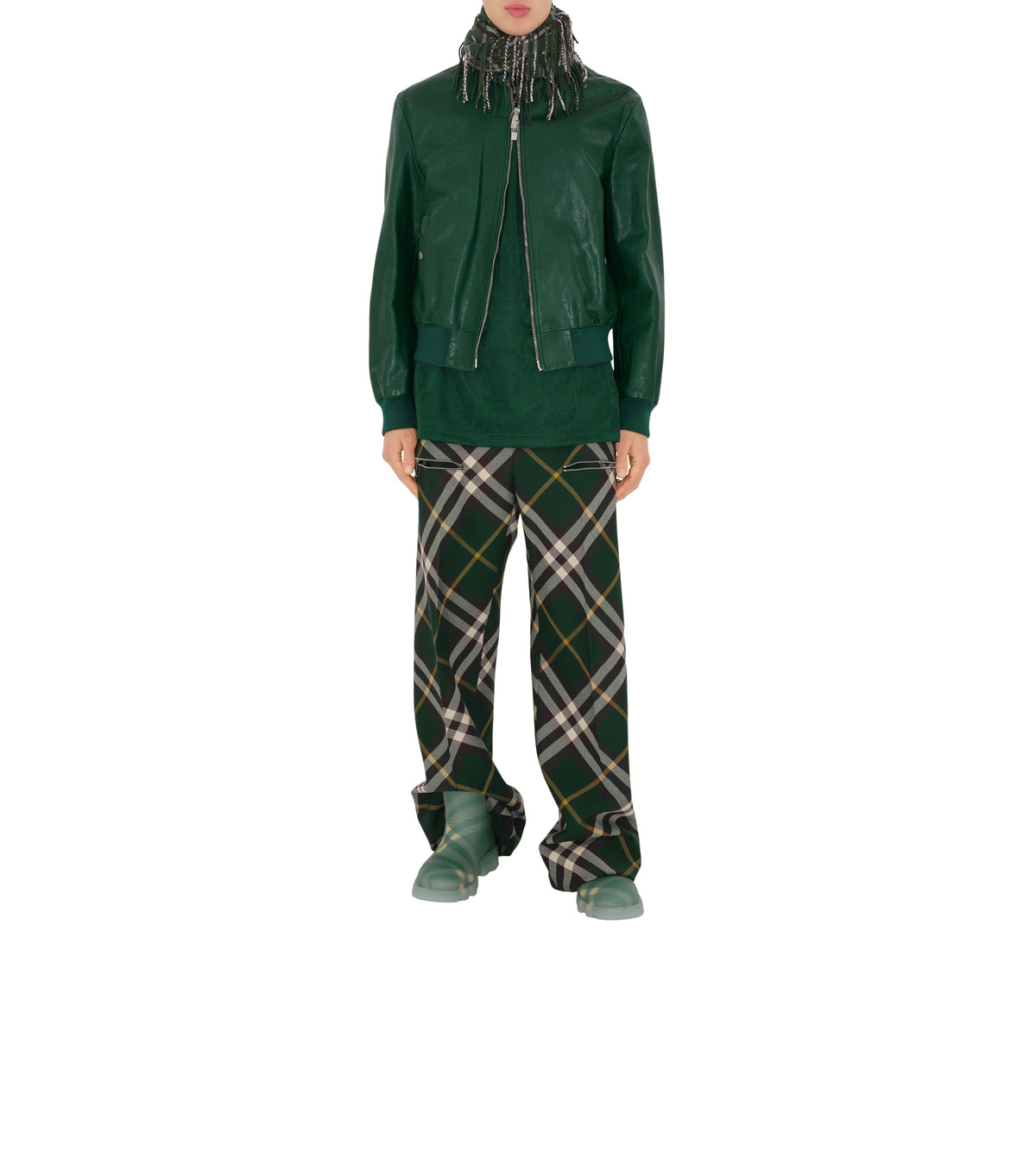 M TAILORED TROUSERS CHK IP LIERRE