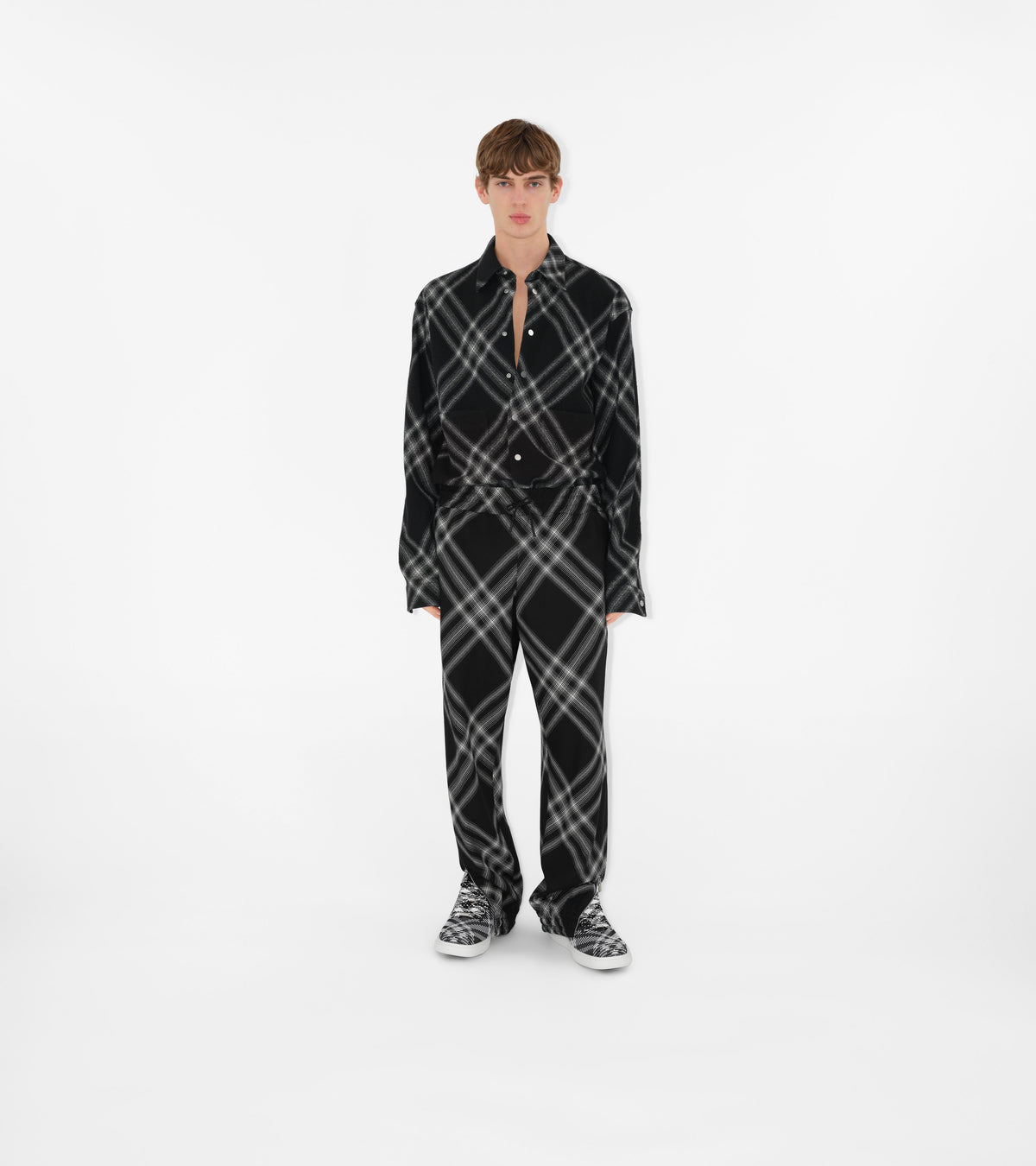 M TRAINER CHK IP NOIR