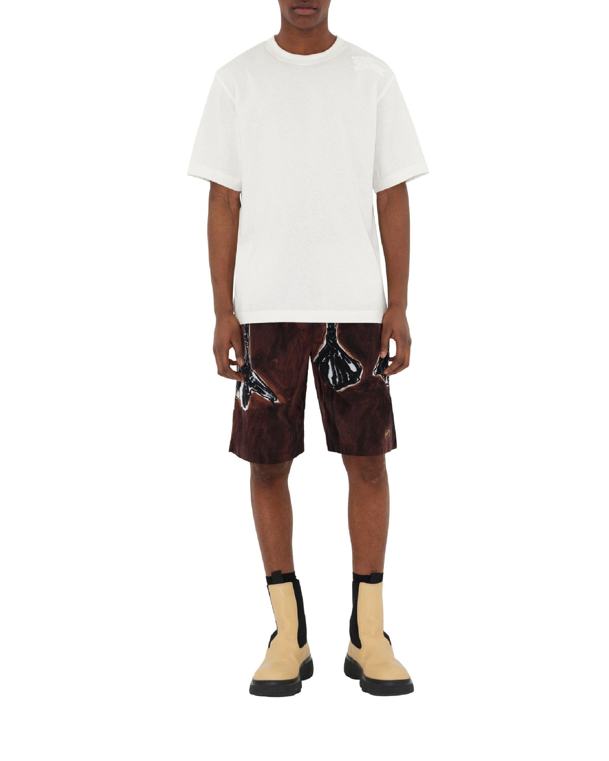 M CASUAL SHORTS KNIGHT IP PATTERN