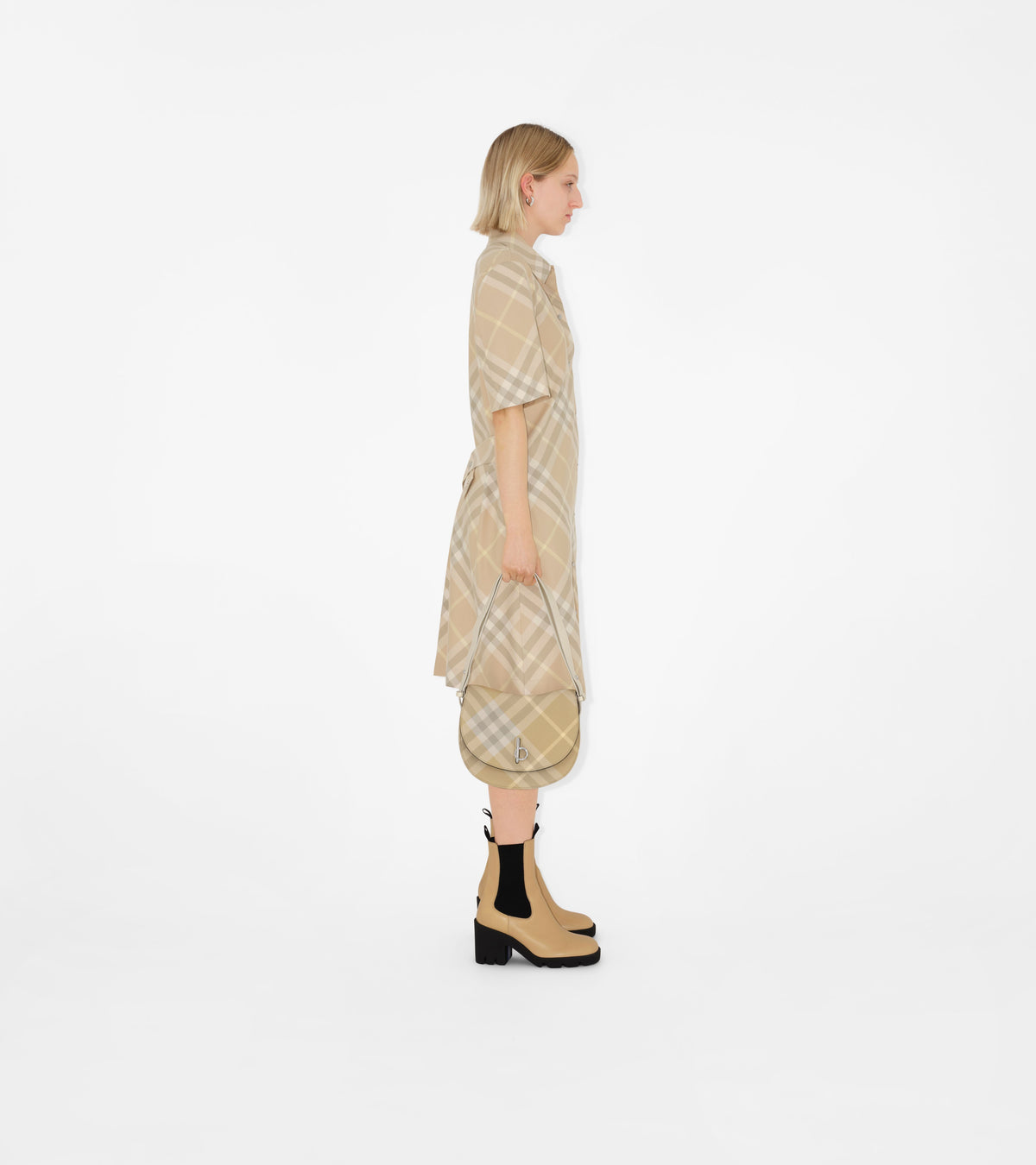 W DRESSES CASUAL FLAX IP CHECK