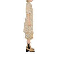 W DRESSES CASUAL FLAX IP CHECK