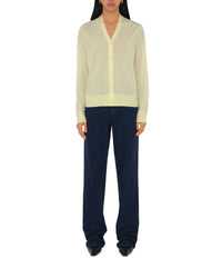 W KNIT CARDIGAN SORBET