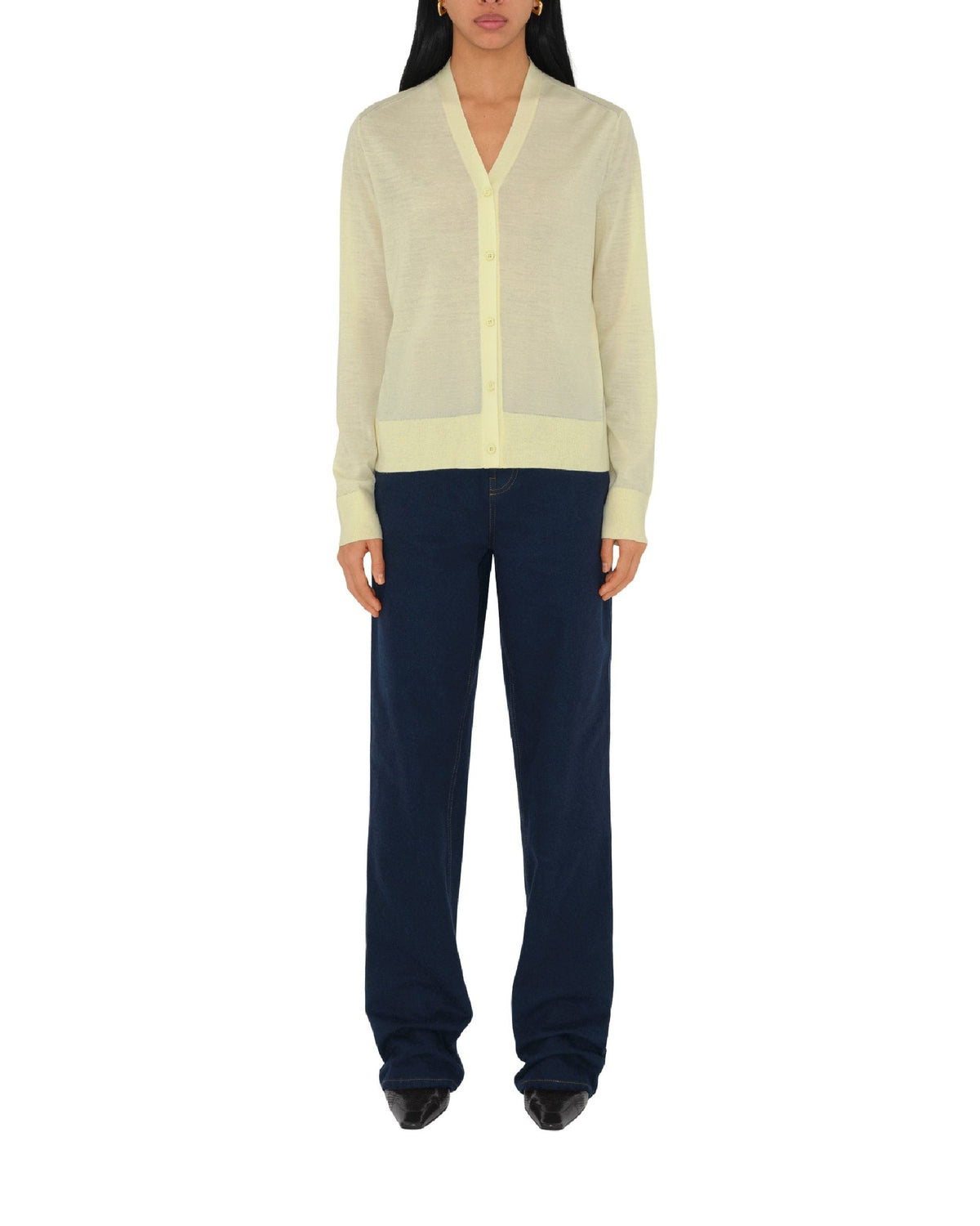 W KNIT CARDIGAN SORBET