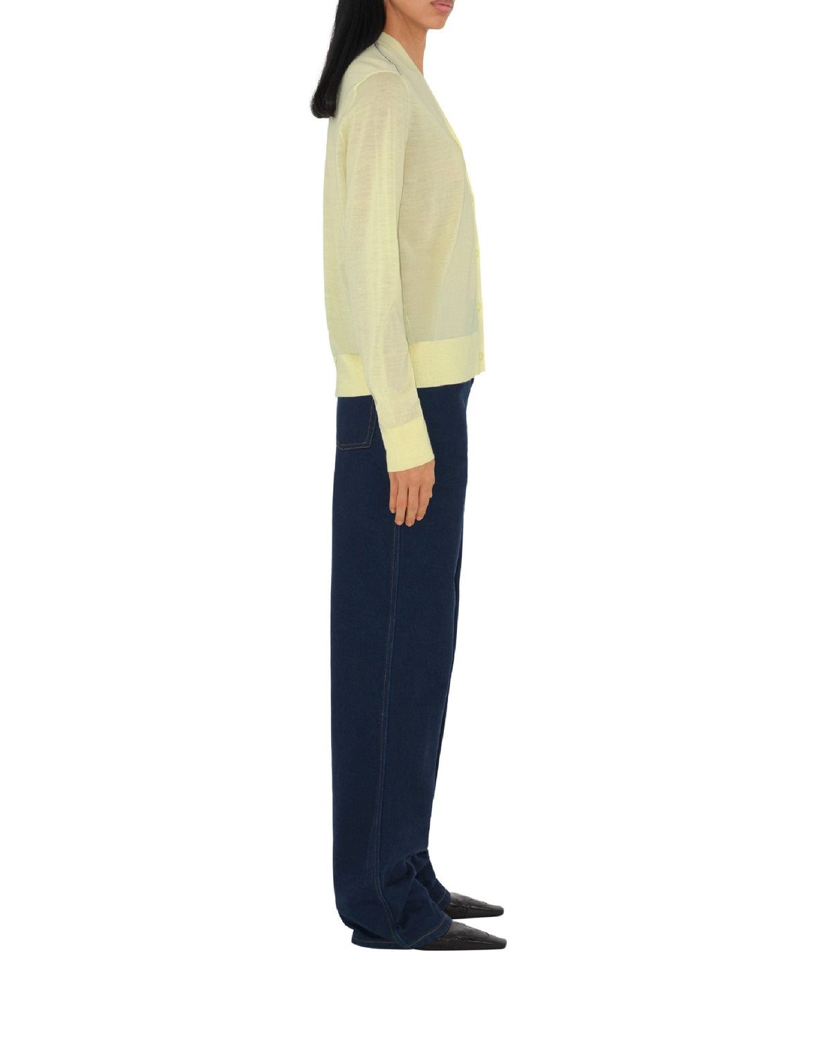 W KNIT CARDIGAN SORBET