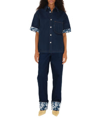 W DENIM BOYFRIEND BLEU INDIGO