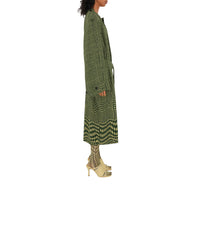 W D BREASTED COAT CHK IP LIERRE