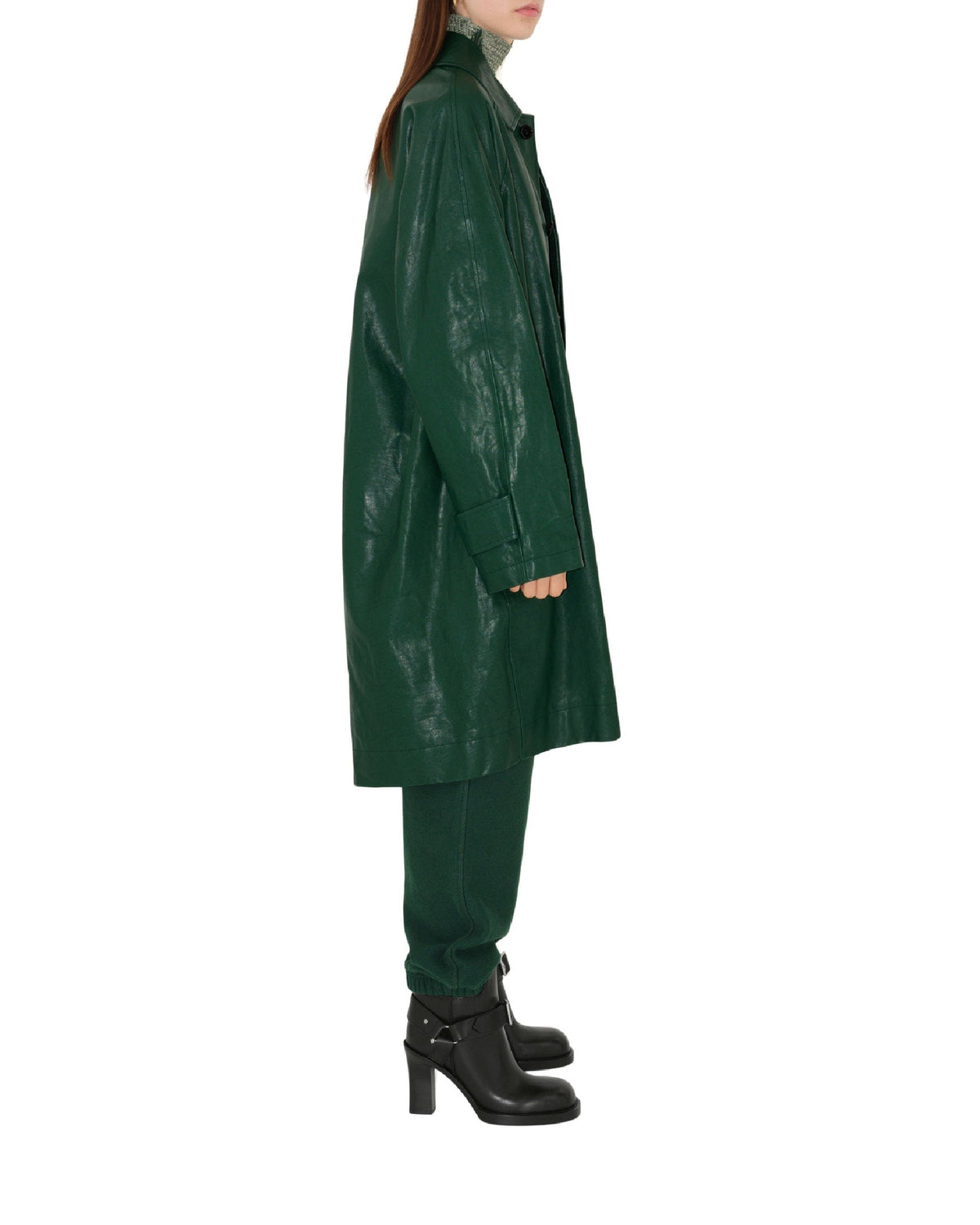 W JERSEY TROUSERS IVY