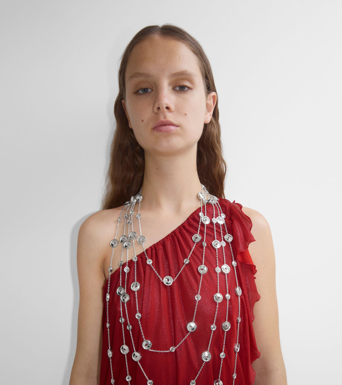 W NECKLACE ARGENT