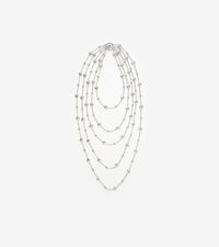 W NECKLACE ARGENT