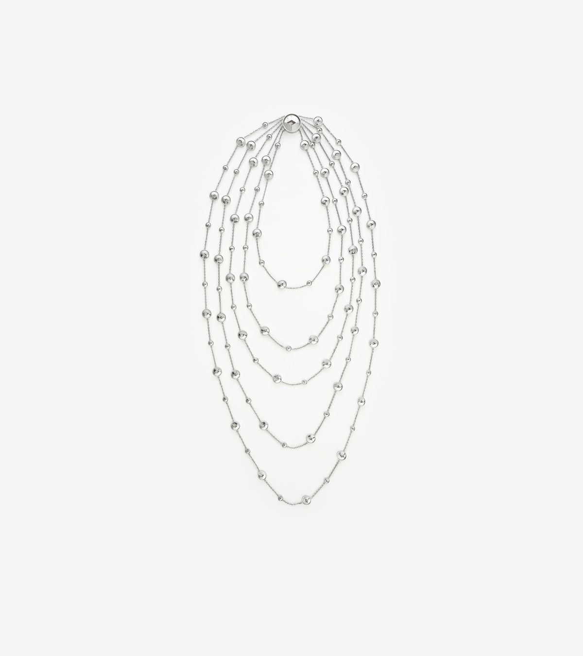W NECKLACE ARGENT