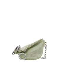 W SHOULDER TOTE BAG CHRISOLITE