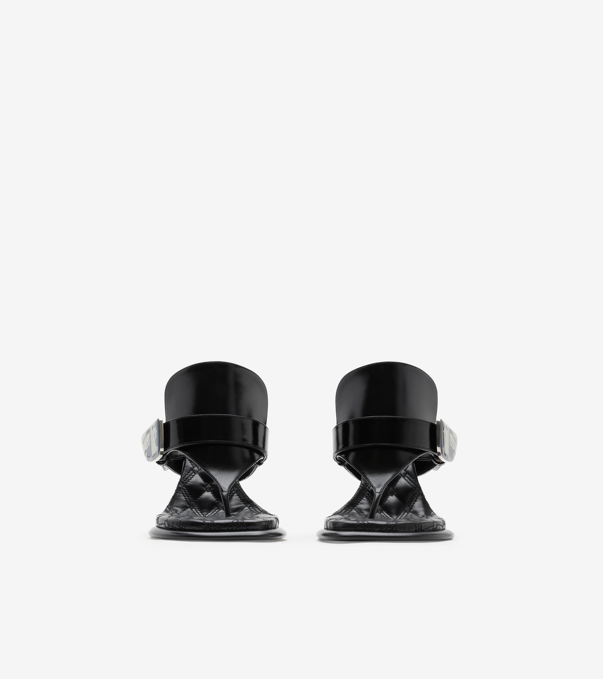 W HEELED SANDAL NOIR