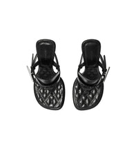 W HEELED SANDAL NOIR