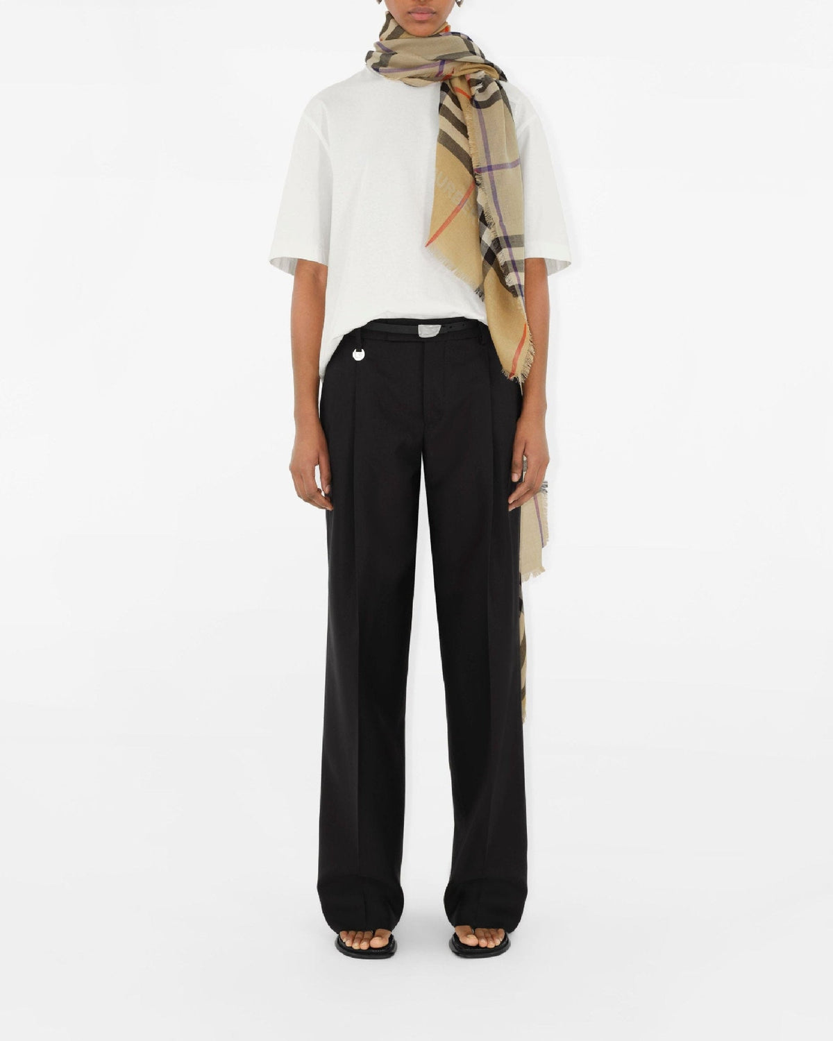 OTHER SCARVES Beige sable/beige lichen