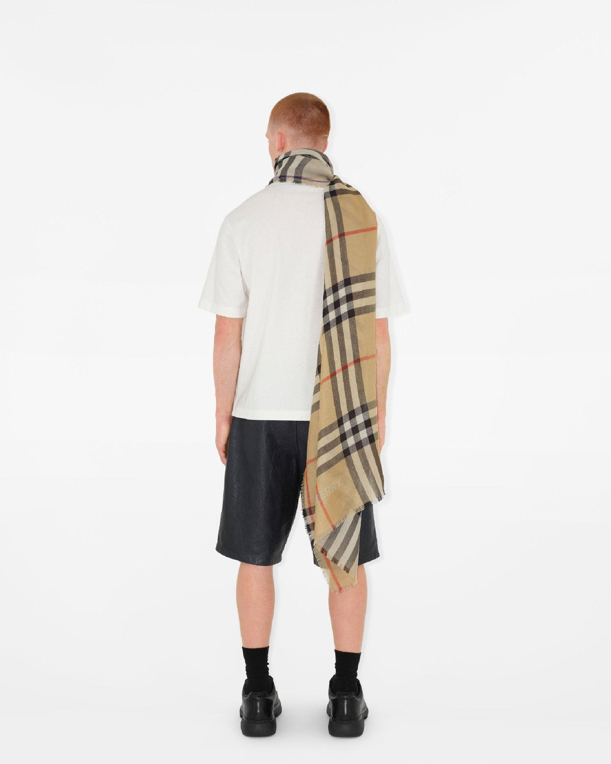 OTHER SCARVES Beige sable/beige lichen