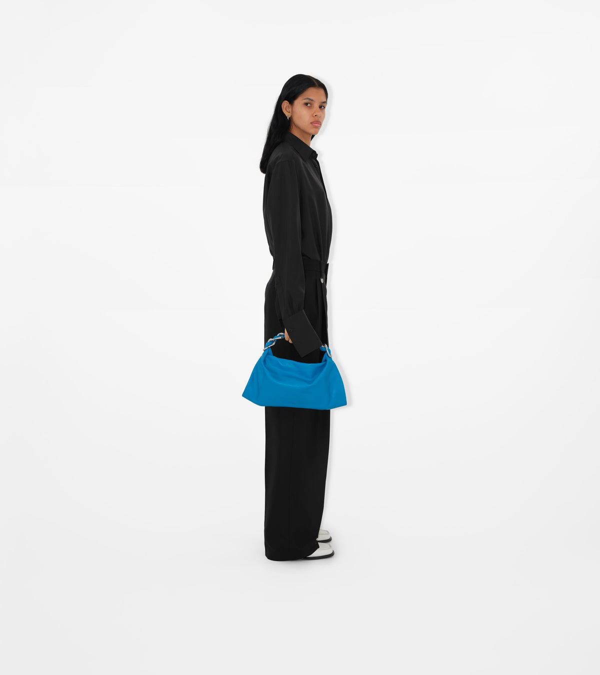 W SHORT SHOULDER BAG TURQUOISE