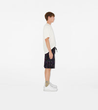 M KNIT SHORTS CHERRY