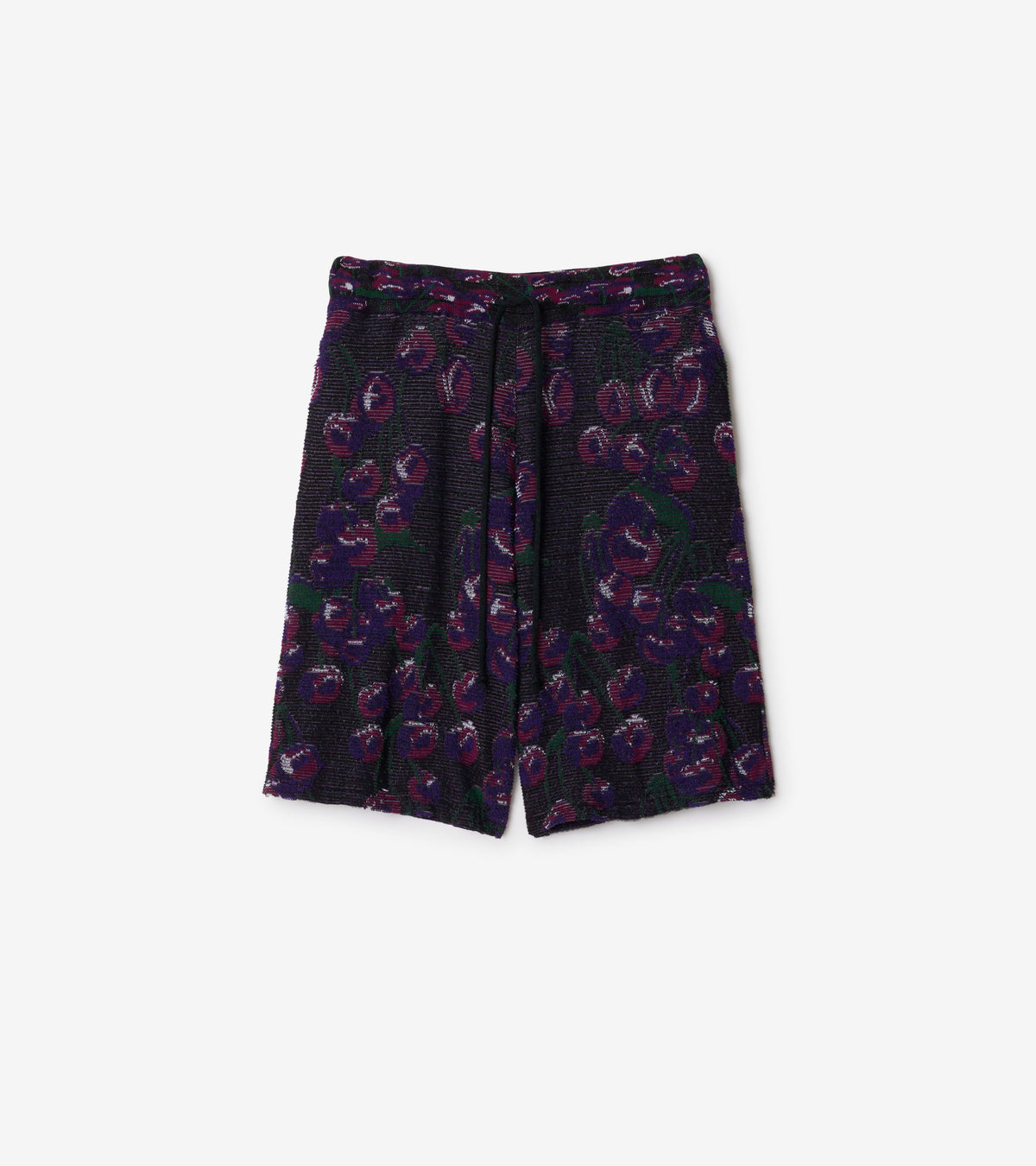 M KNIT SHORTS CHERRY